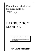 LUBE BP-1-C-30LP Instruction Manual preview