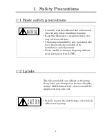 Предварительный просмотр 5 страницы LUBE EGM-50TH-10S Instruction Manual