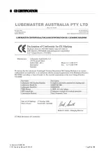 Предварительный просмотр 29 страницы Lubemaster OS600 Standard Operating Instructions And Parts Manual