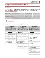 Preview for 2 page of lubemate L-BDP205LI Instruction Manual