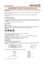 Предварительный просмотр 2 страницы lubemate L-DRP1225 Instruction Manual