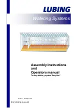 Предварительный просмотр 1 страницы Lubing EasyLine Assembly Instructions And Operator'S Manual