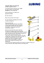 Предварительный просмотр 13 страницы Lubing EasyLine Assembly Instructions And Operator'S Manual