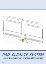 Preview for 1 page of Lubing Pad-Climate-System Assembly Instruction And Manual