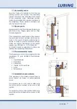 Preview for 9 page of Lubing Pad-Climate-System Assembly Instruction And Manual