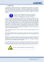 Preview for 19 page of Lubing Pad-Climate-System Assembly Instruction And Manual