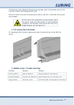 Preview for 20 page of Lubing Pad-Climate-System Assembly Instruction And Manual