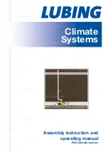 Preview for 1 page of Lubing Pad-Climate-System Assembly Instructions And Operating Manual