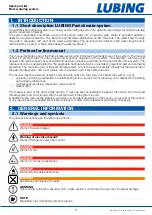 Preview for 6 page of Lubing Pad-Climate-System Assembly Instructions And Operating Manual