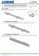 Preview for 15 page of Lubing Pad-Climate-System Assembly Instructions And Operating Manual