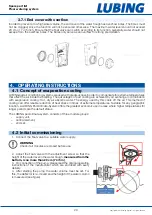 Preview for 20 page of Lubing Pad-Climate-System Assembly Instructions And Operating Manual