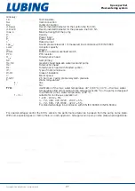 Preview for 27 page of Lubing Pad-Climate-System Assembly Instructions And Operating Manual