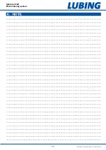 Preview for 28 page of Lubing Pad-Climate-System Assembly Instructions And Operating Manual