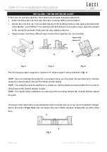 Preview for 4 page of LUCCI Air 1614913 Installation Instructions Manual