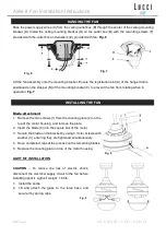 Preview for 5 page of LUCCI Air 1614913 Installation Instructions Manual