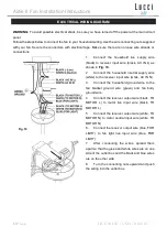 Preview for 6 page of LUCCI Air 1614913 Installation Instructions Manual