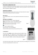 Preview for 8 page of LUCCI Air 1614913 Installation Instructions Manual