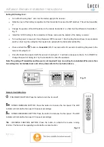 Preview for 9 page of LUCCI Air Airfusion Akmani Series Installation, Operation & Maintenance Instructions Manual