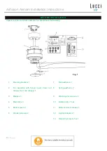 Preview for 13 page of LUCCI Air Airfusion Akmani Series Installation, Operation & Maintenance Instructions Manual