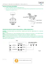 Preview for 15 page of LUCCI Air Airfusion Akmani Series Installation, Operation & Maintenance Instructions Manual