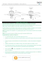 Preview for 17 page of LUCCI Air Airfusion Akmani Series Installation, Operation & Maintenance Instructions Manual