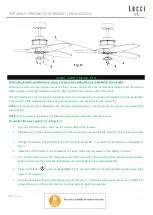 Preview for 26 page of LUCCI Air Airfusion Akmani Series Installation, Operation & Maintenance Instructions Manual