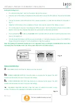 Preview for 27 page of LUCCI Air Airfusion Akmani Series Installation, Operation & Maintenance Instructions Manual