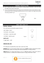 Предварительный просмотр 9 страницы LUCCI Air AIRFUSION CAROLINA Installation And Operation Manual