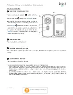 Preview for 10 page of LUCCI Air AIRFUSION CLIMATE II Manual