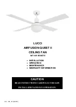 Предварительный просмотр 1 страницы LUCCI Air AIRFUSION QUEST II Manual