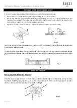 Preview for 4 page of LUCCI Air Airfusion Radar Installation Instructions Manual