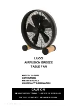 LUCCI Air Breeze 16 Installation, Operation, Maintenance & Warranty Information preview