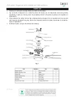 Предварительный просмотр 4 страницы LUCCI Air ESPERANCE Series Manual