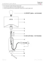 Предварительный просмотр 2 страницы Lucci decor FIRMA 2 Installation Instructions