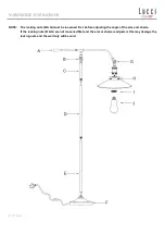 Предварительный просмотр 2 страницы Lucci decor Manor LD-F3173B/PW Installation Instructions