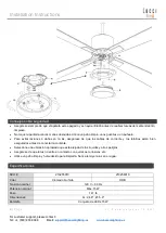 Предварительный просмотр 4 страницы Lucci fini 210255010 Installation Instructions Manual