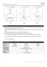 Предварительный просмотр 2 страницы Lucci fini 210643 Installation Instructions Manual