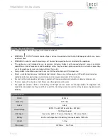 Предварительный просмотр 2 страницы Lucci Fresco 229146 Installation Instructions