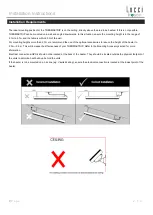 Preview for 9 page of Lucci Fresco THERMASTRIP 200060 Installation Instructions Manual