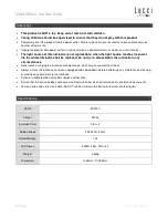 Preview for 2 page of Lucci LEDlux 259100 Installation Instructions