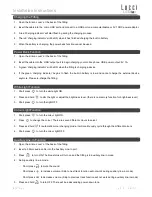 Preview for 2 page of Lucci LEDlux 269318 Installation Instructions