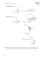 Предварительный просмотр 2 страницы Lucci LEDlux MA02-BLK Installation Instructions