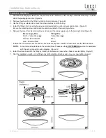 Preview for 2 page of Lucci LEDlux Project 180298 Installation Instructions