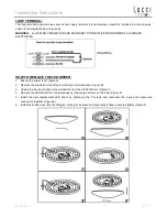 Preview for 3 page of Lucci LEDlux Project 180298 Installation Instructions