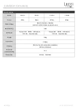 Preview for 4 page of Lucci LEDlux STARLIGHT 170740 Installation Instructions