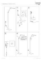 Preview for 2 page of Lucci LEDlux TERRENCE LED 18F3-BLK Installation Instructions