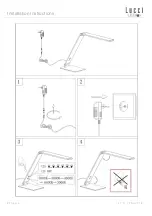 Preview for 2 page of Lucci LEDlux Terrence LED 18T8-BLK Installation Instructions