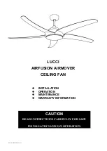 LUCCI Airfusion Airmover Installation Instructions Manual preview