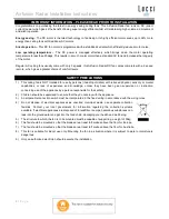 Preview for 3 page of LUCCI AIRFUSION FRASER Installation Instructions Manual