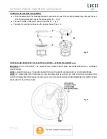 Preview for 6 page of LUCCI AIRFUSION FRASER Installation Instructions Manual